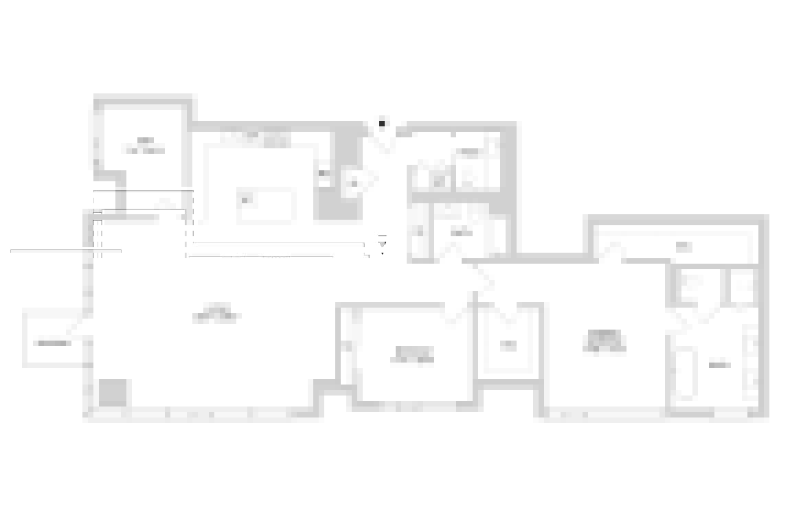 Floor plan layout diagram for Penthouse A